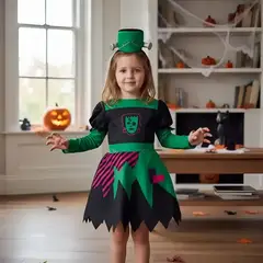 MUNDO ACTIVARTE - Disfraz Franky Bebe y Niños Halloween