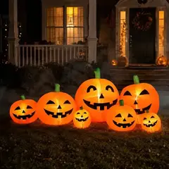 MUNDO ACTIVARTE - Decoracion Calabazas Inflable Halloween