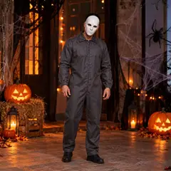 COTILLON ACTIVARTE - Disfraz Overol Michael Myers Adulto Cotillón Activarte