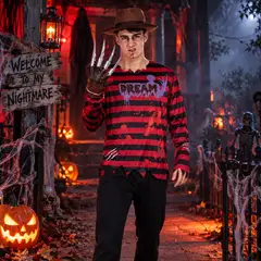 COTILLON ACTIVARTE - Disfraz Freddy Krueger Adulto Halloween Cotillón Activarte