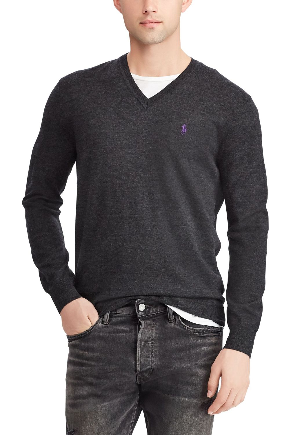 POLO - Polo Sweater con Lana Hombre