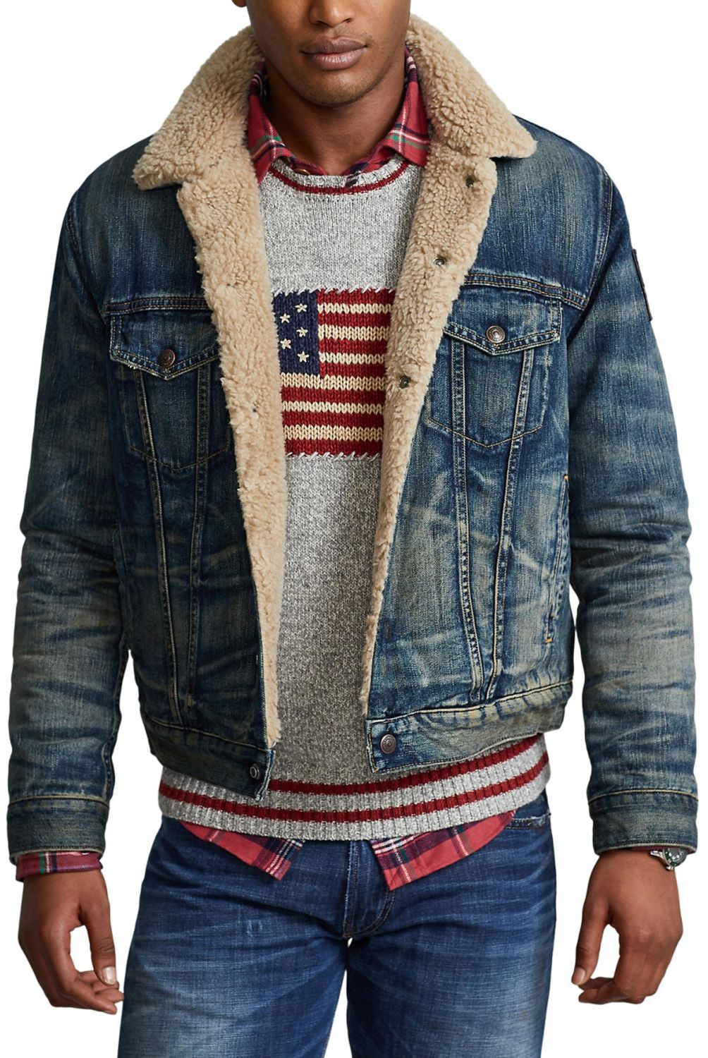 POLO - Chaqueta de Jeans Hombre