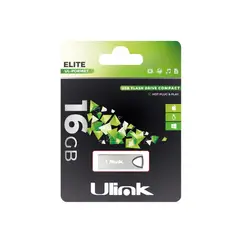 ULINK - Pendrive 16 GB Elite UL-PDR16ET metálico silver USB