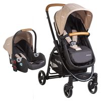 Coche Cuna Travel System Fenix Beige