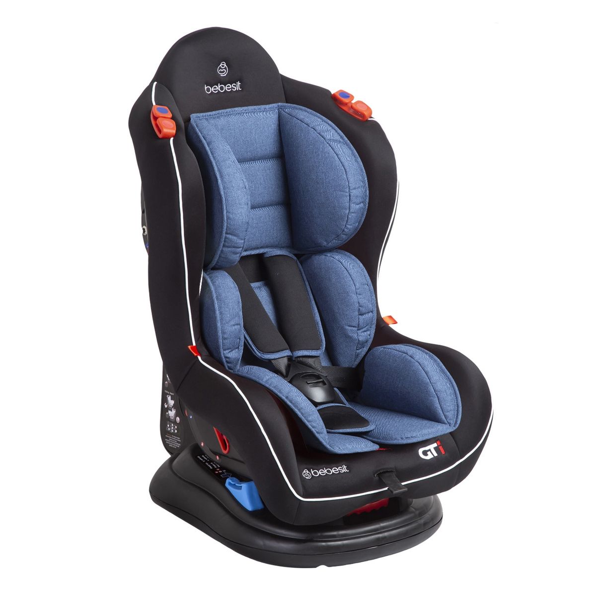 BEBESIT - Silla de Auto Convertible Gti Pro Mk800 Azul Bebesit