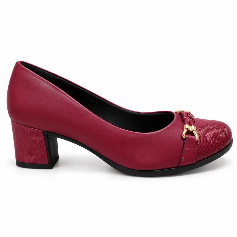 Zapato Estela RojoNegro