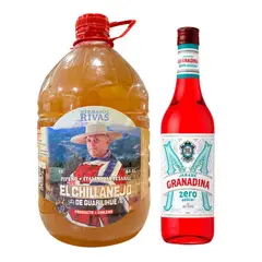 GENERICO - Pack Terremoto Pipeño 5000cc + Granadina Mitjans Zero 900cc