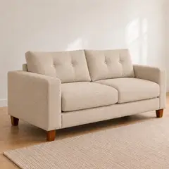 5 SUEÑO - Sofa 2 Cuerpos 180x86x70 Lino Hidrorepelente