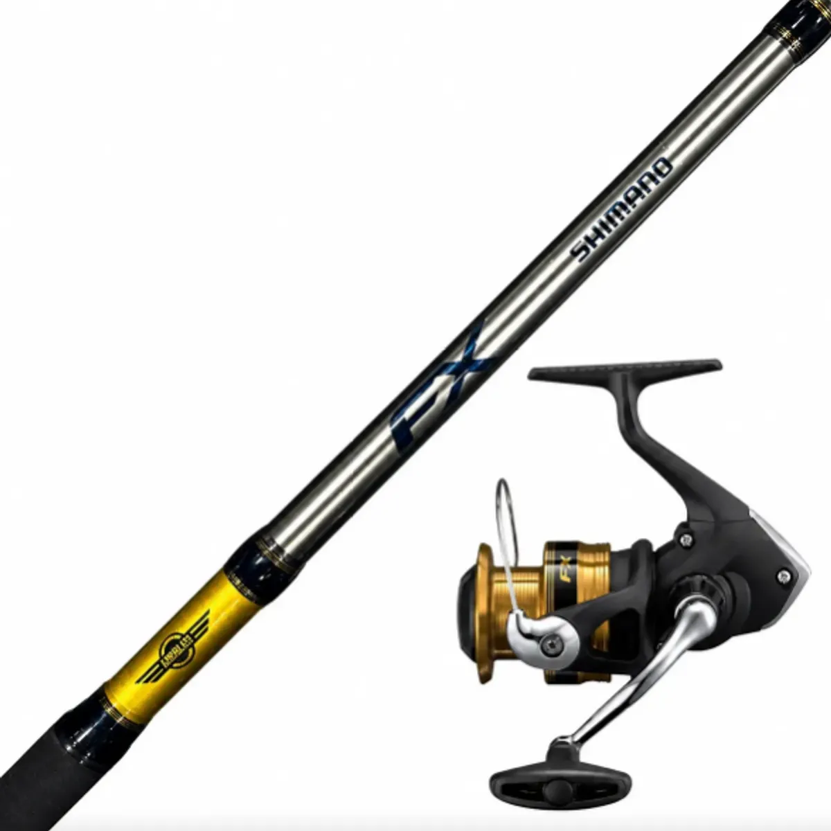 SHIMANO - Combo Shimano Fx Salmon 702 2.10 Mts + Carrete Fx 4000fc