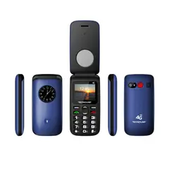 DBLUE - TELEFONO SENIOR ADULTO MAYOR TECNOLAB TL886 AZUL