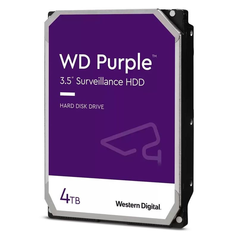WESTERN DIGITAL - Disco Duro Wd Purple 4Tb Sata 3.5  Wd42Purz