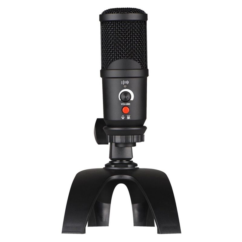 LINKON - Microfono Condensador Usb Control Volumen tripode