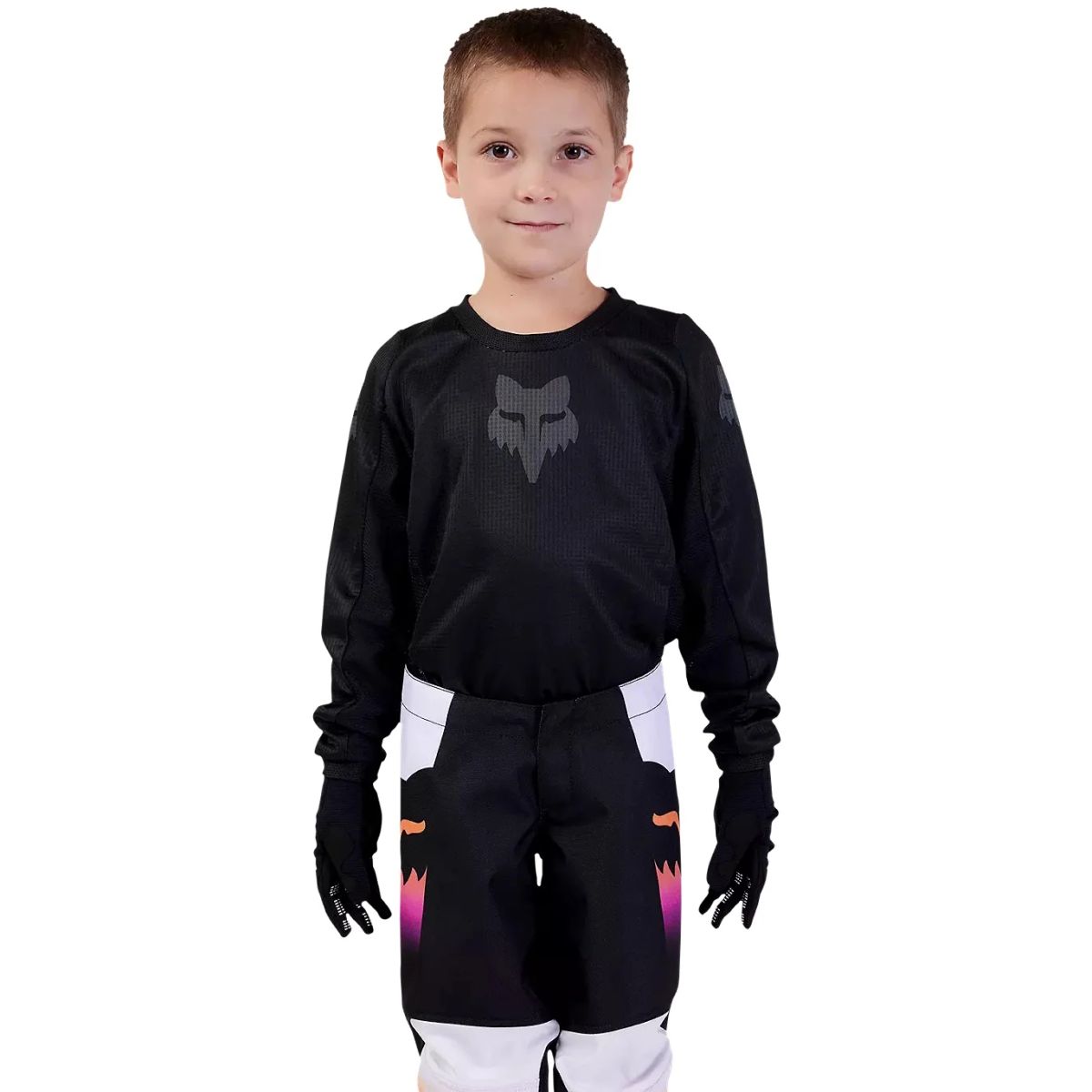 CHINA - Jersey Infantil FOX RACING 180 BLACKOUT Negra