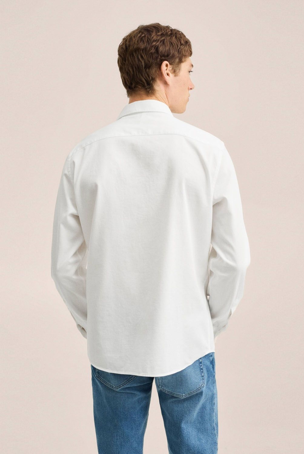 MANGO MAN - Mango Man Camisa Slim Fit Algodón Estructura Hombre