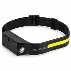 TECNOLAB - Linterna Cintillo LED Recargable Sensor TL546