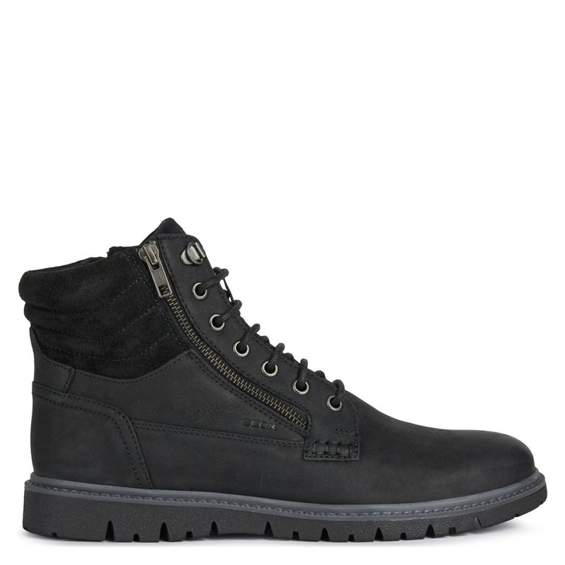 GEOX - Geox Vegan Sinclair Botín Mujer Negro