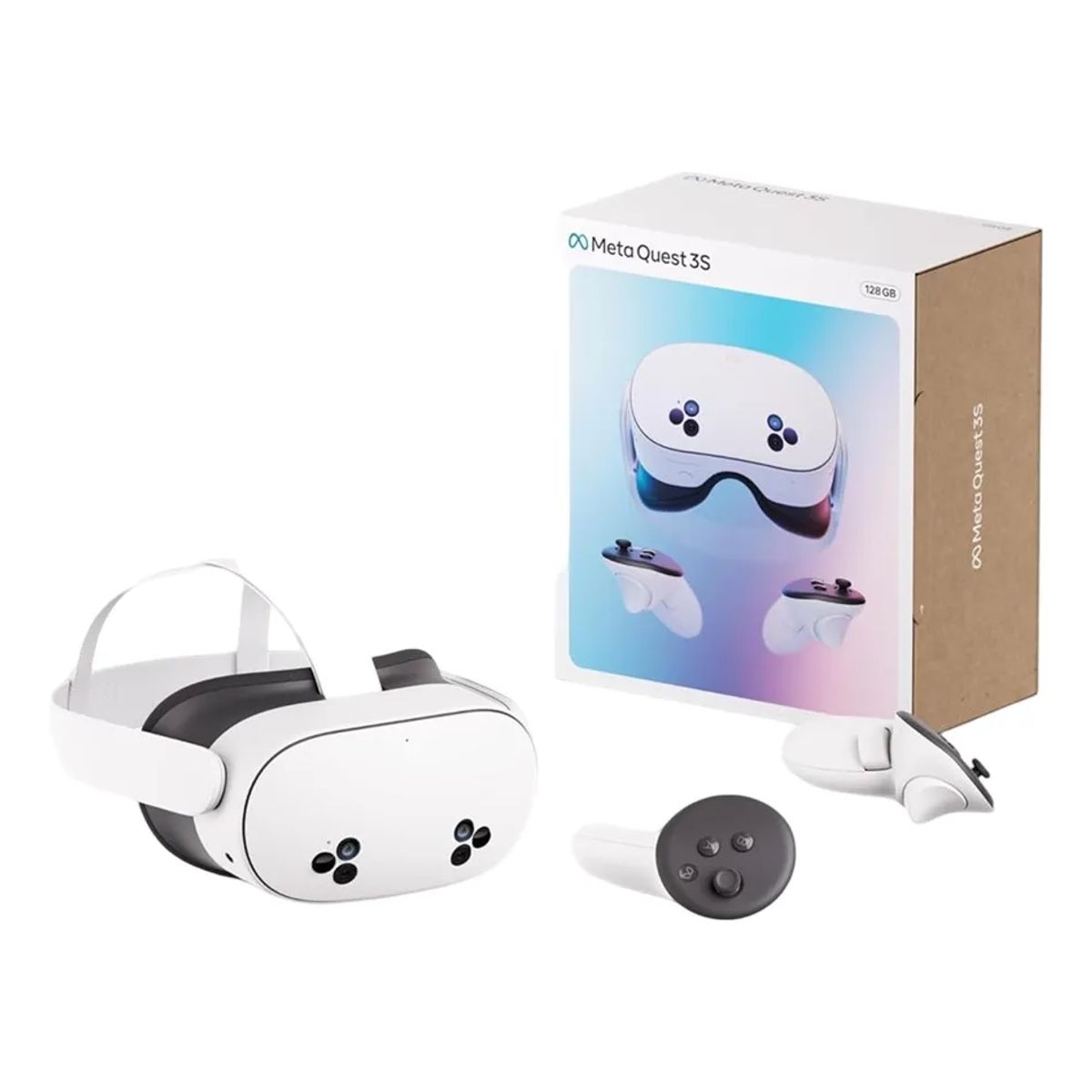 META - VISOR DE REALIDAD VIRTUAL META QUEST 3S 128GB COLOR BLANCO NUEVO