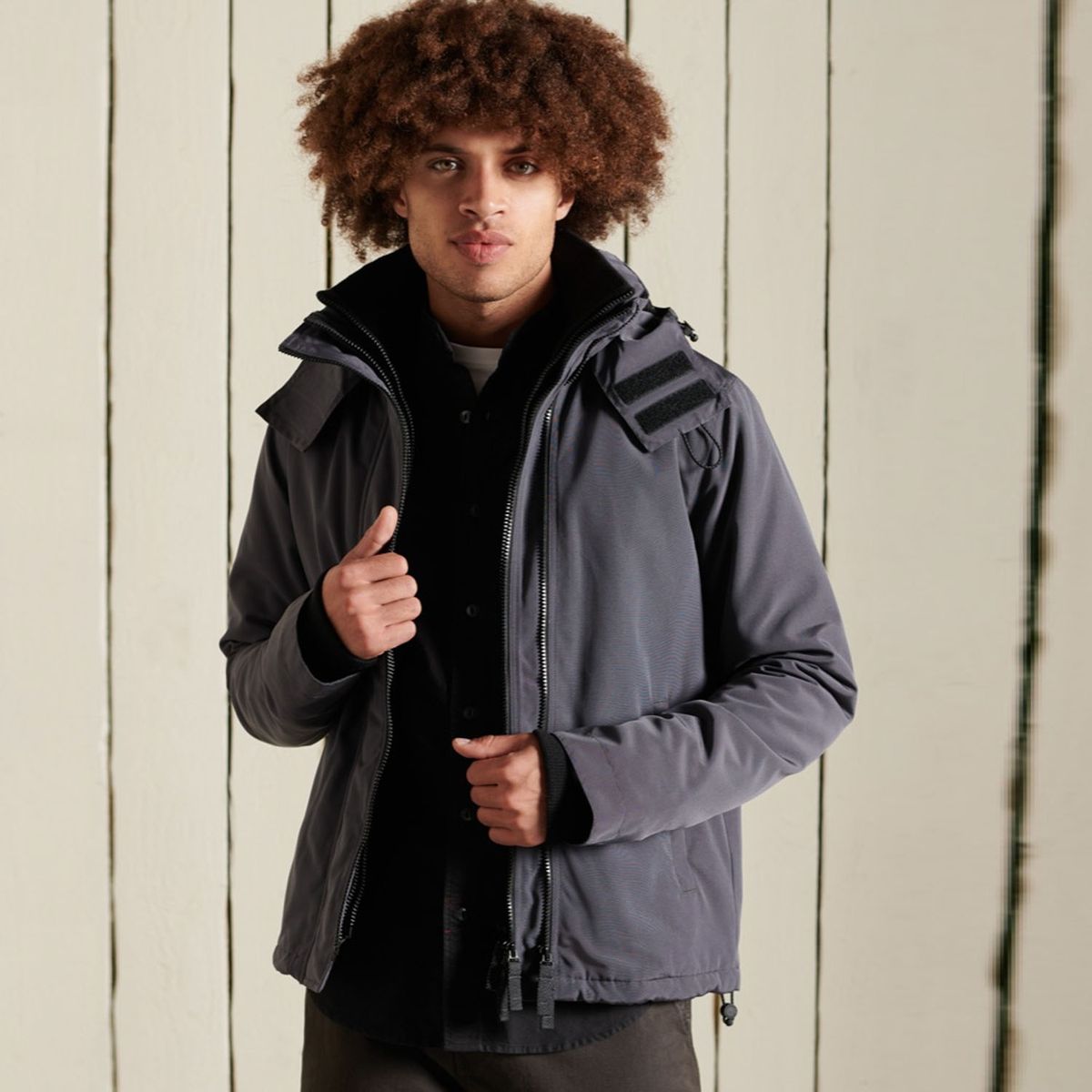 SUPERDRY - Chaqueta Otomana Cortavientos Arctic Sd-Windcheater Hombre