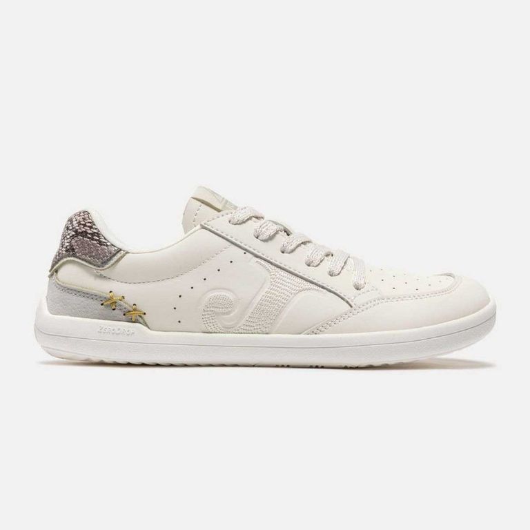 Zapatillas urbanas Mujer Calpe Barefoot 2625 Blancas
