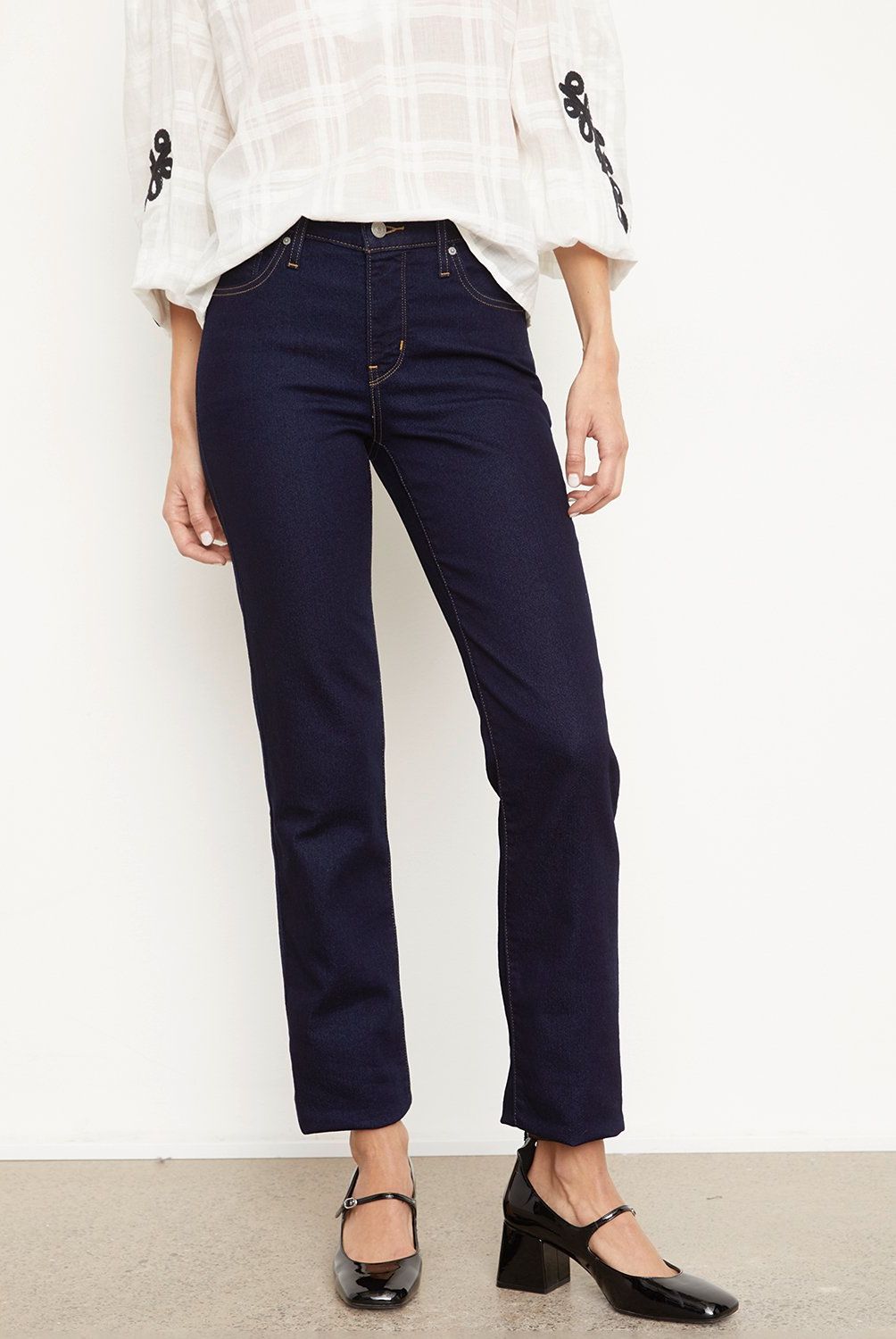LEVIS - Jeans Recto Tiro Medio Mujer 314 Shaping Straight Levis