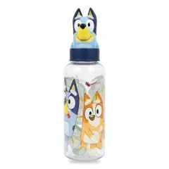 BLUEY - Botella con Figura 3D 560ml Tritán 4 Años+