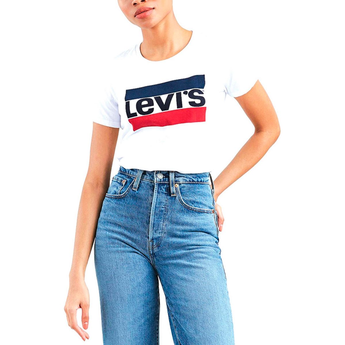 LEVIS - Polera Manga Corta Algodón Mujer Levis