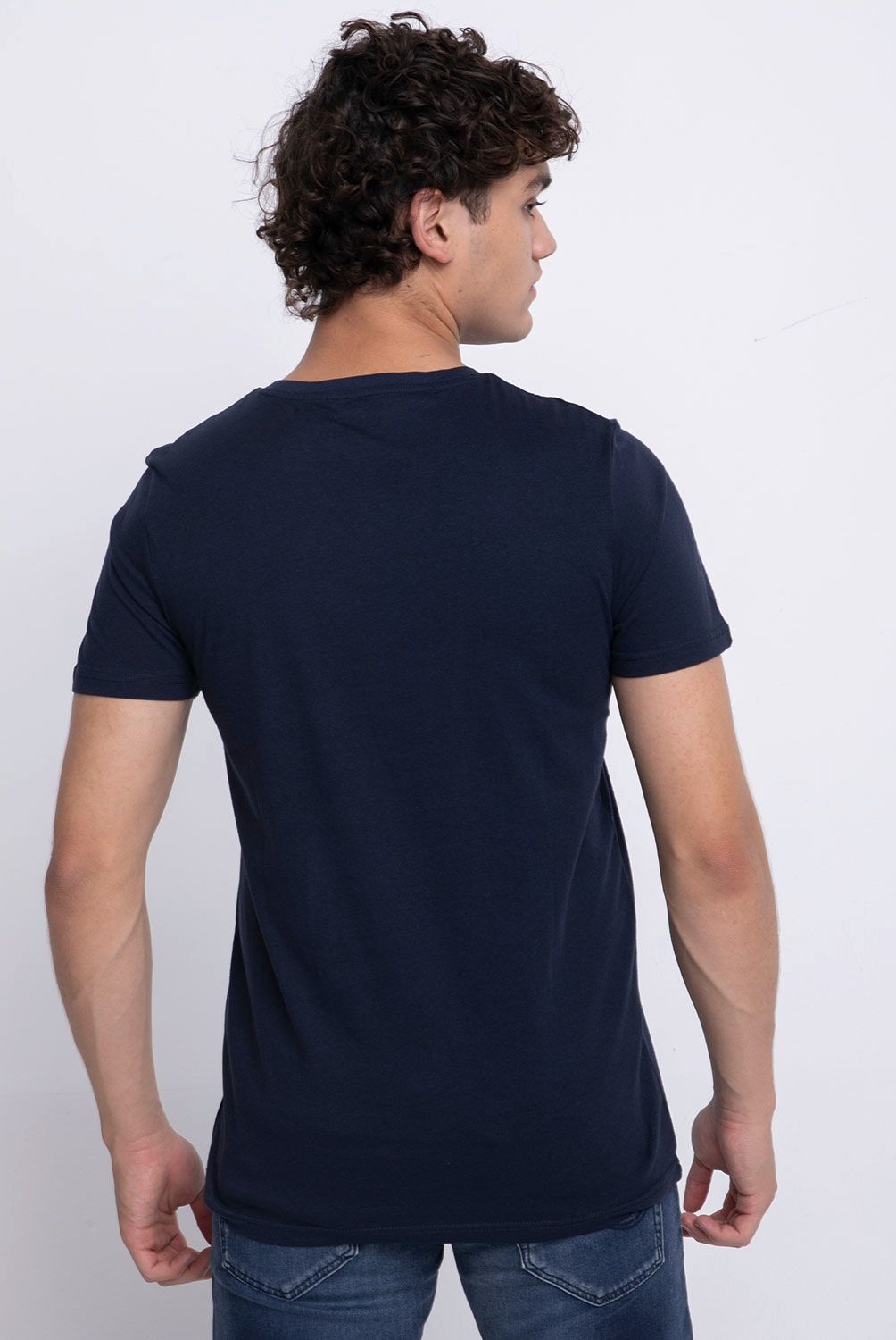 JACK&JONES - Jack&Jones Polera Con Estampado De Camuflage Y Logo