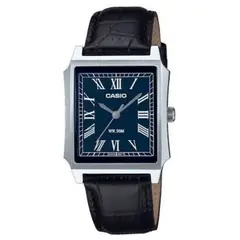 CASIO - Reloj Tank Análogo MTP-B190L-2BV Caja Acero