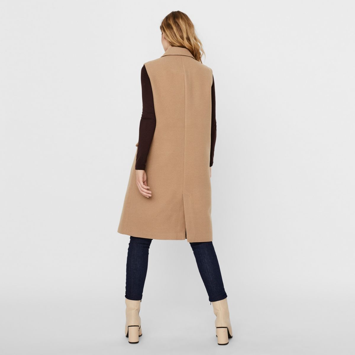 VERO MODA - Abrigo Sin Mangas Mujer