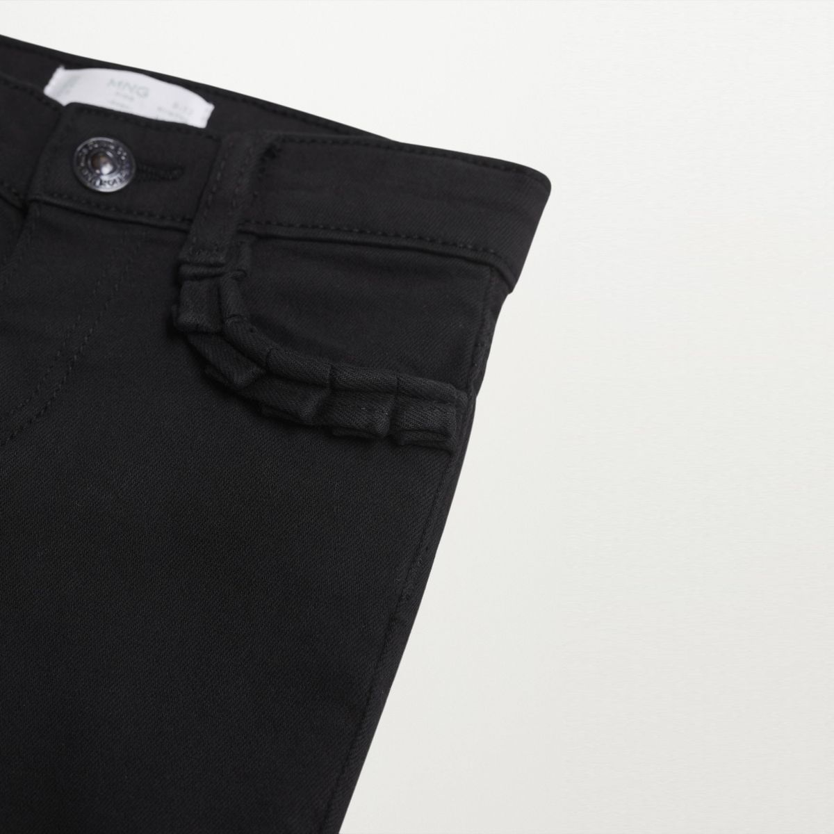 MANGO KIDS - Jeans Skinny Volantes Mia Niña