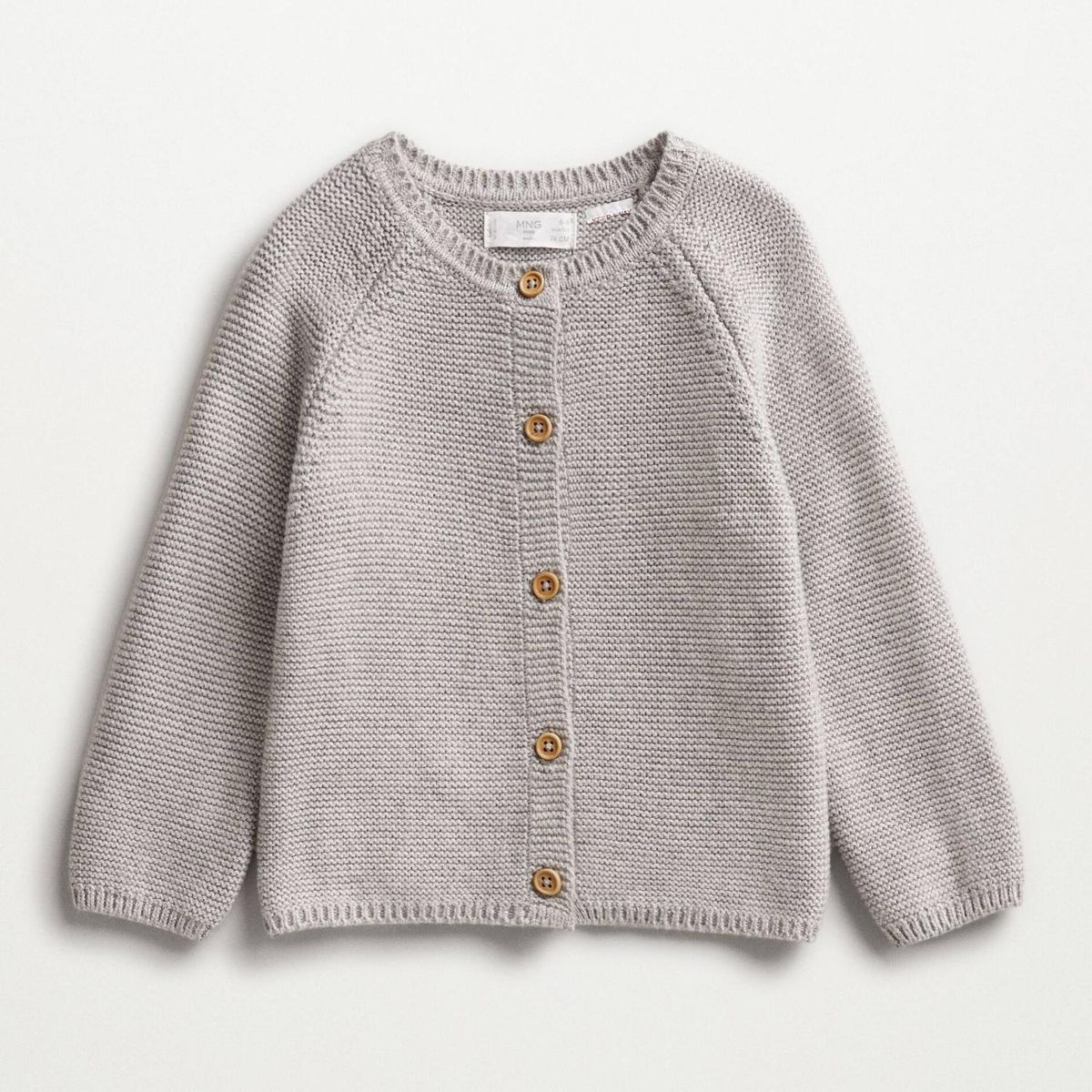 MANGO KIDS - Mango Kids Chaleco Punto Invertido Boba1 Niña