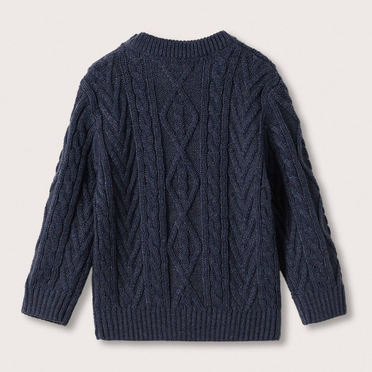 MANGO KIDS - Chaleco Punto Ochos Trenci Niño