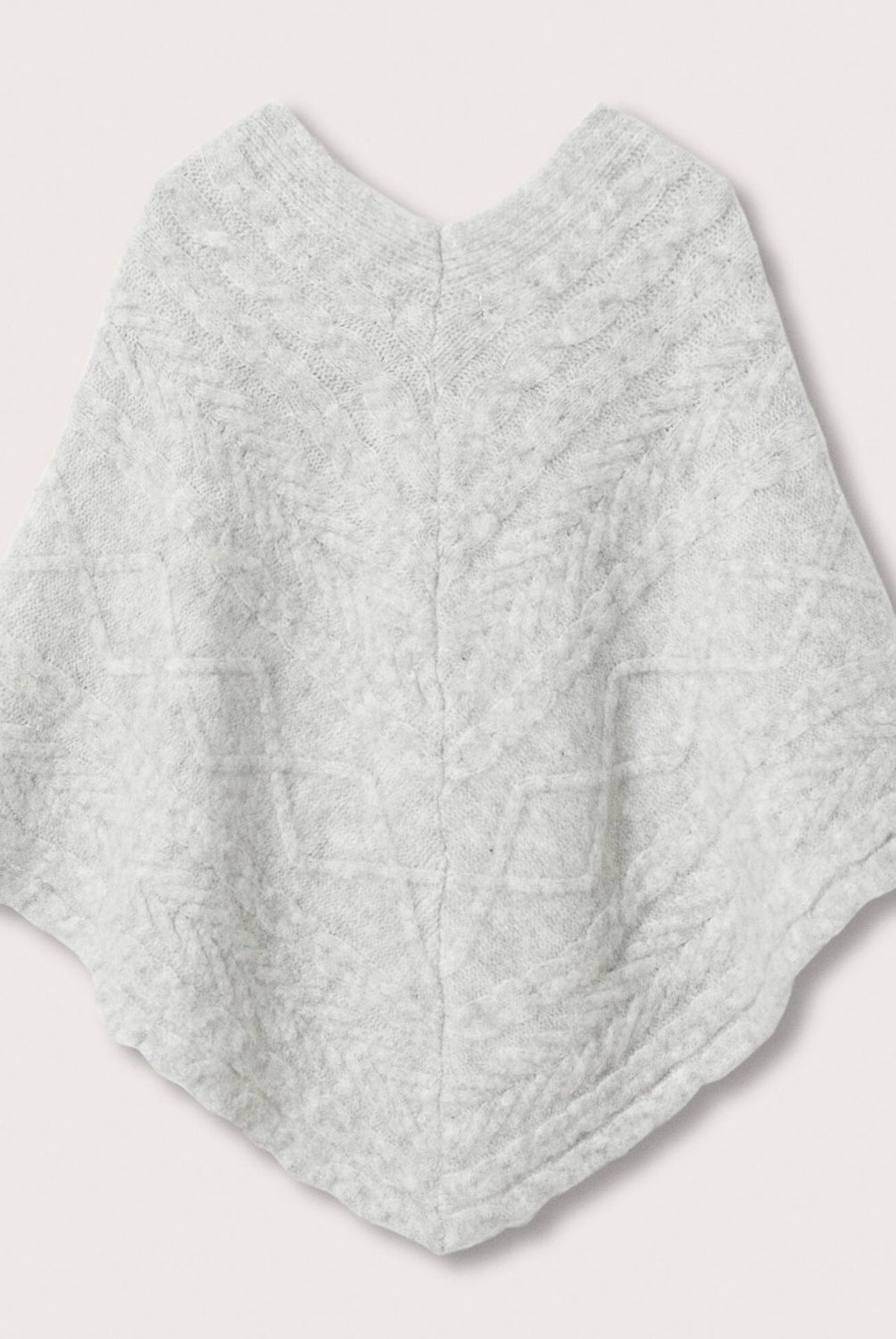 MANGO KIDS - Mango Kids Poncho Punto Ochos Gea Niña