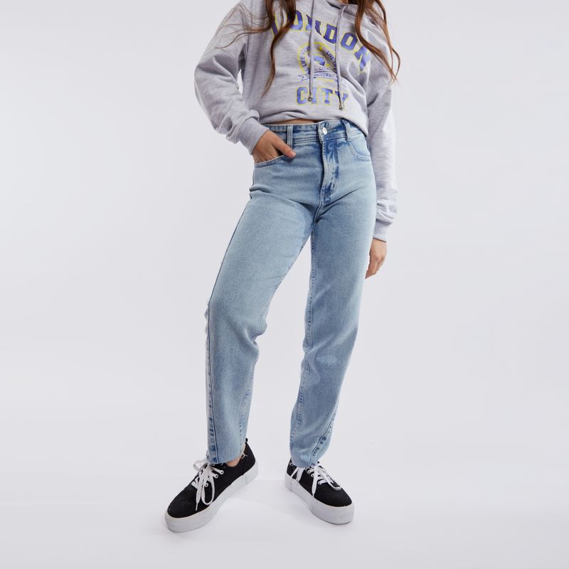 CACAO - Cacao Jeans Mom Algodón Niña