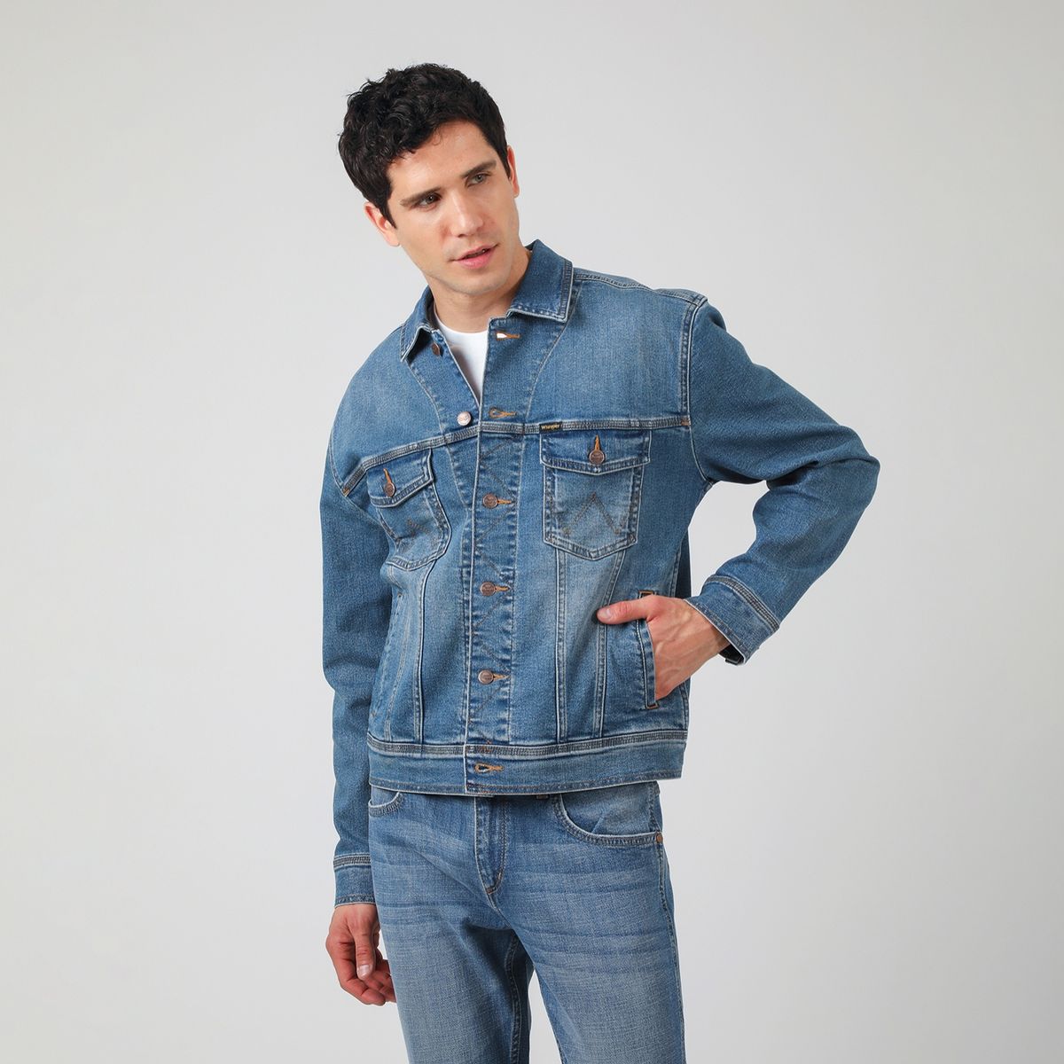 WRANGLER - Jeans Regular Fit Hombre Wrangler