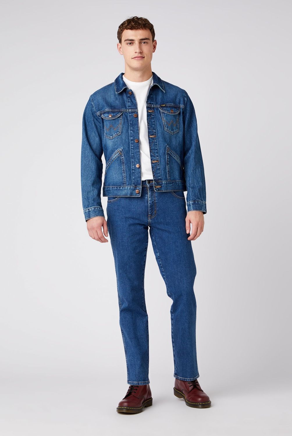 WRANGLER - Wrangler Jeans Straight Regular Fit Hombre