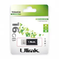 ULINK - Pendrive 16 GB Touch UL-PDR16T USB Compacto y Resistente