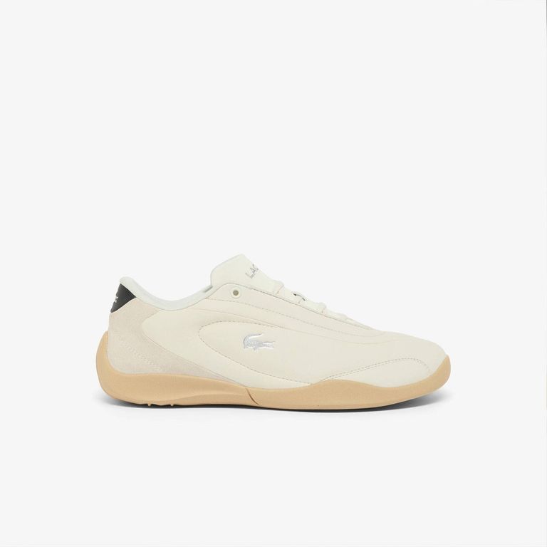 Zapatillas Hombre Protect De Cuero Beige