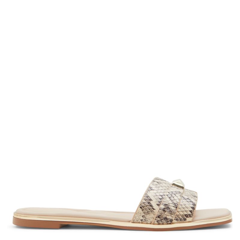 ALDO - Darine Sandalia Plana Mujer Beige Aldo