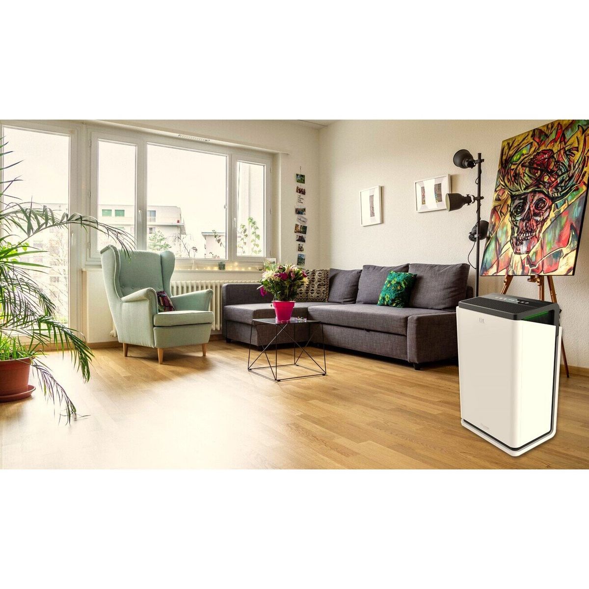 BLUETEK GLOBAL - Purificador de Aire Inteligente Bali