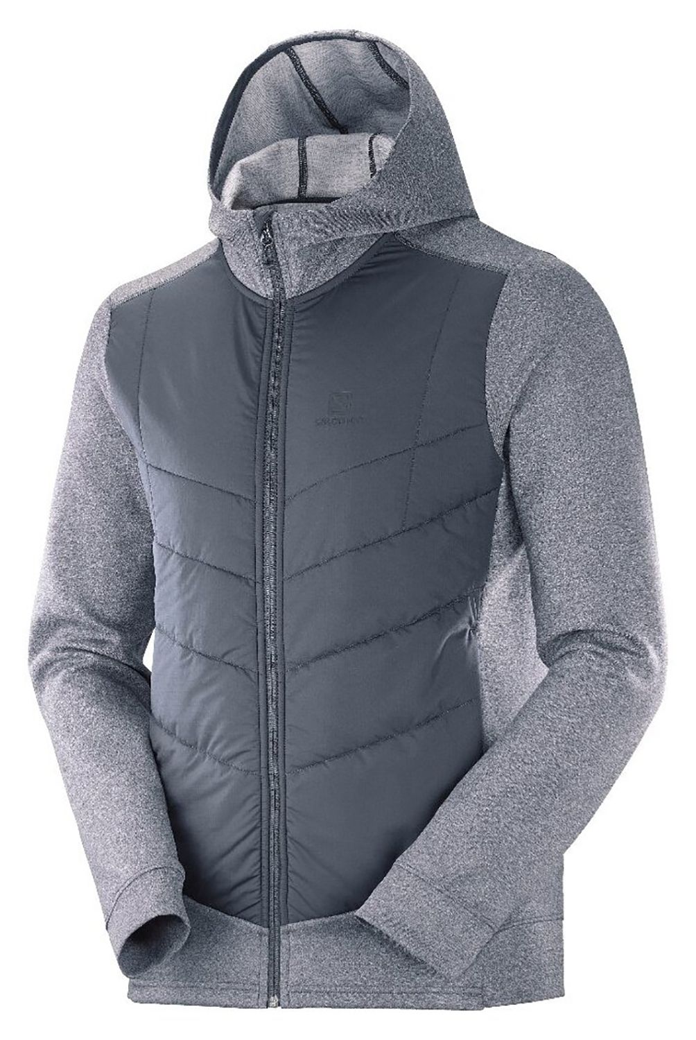 SALOMON - Poleron Pulse Hybrid Hoodie Hombre Salomon
