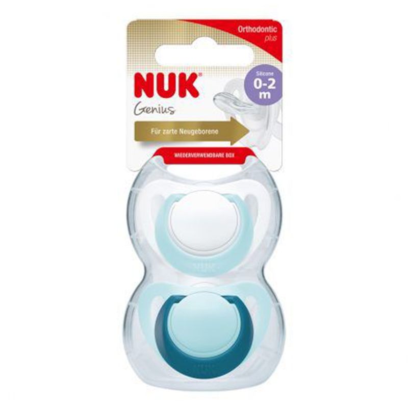 Nuk - Nuk Chupete Genius 0-2 Meses Celeste