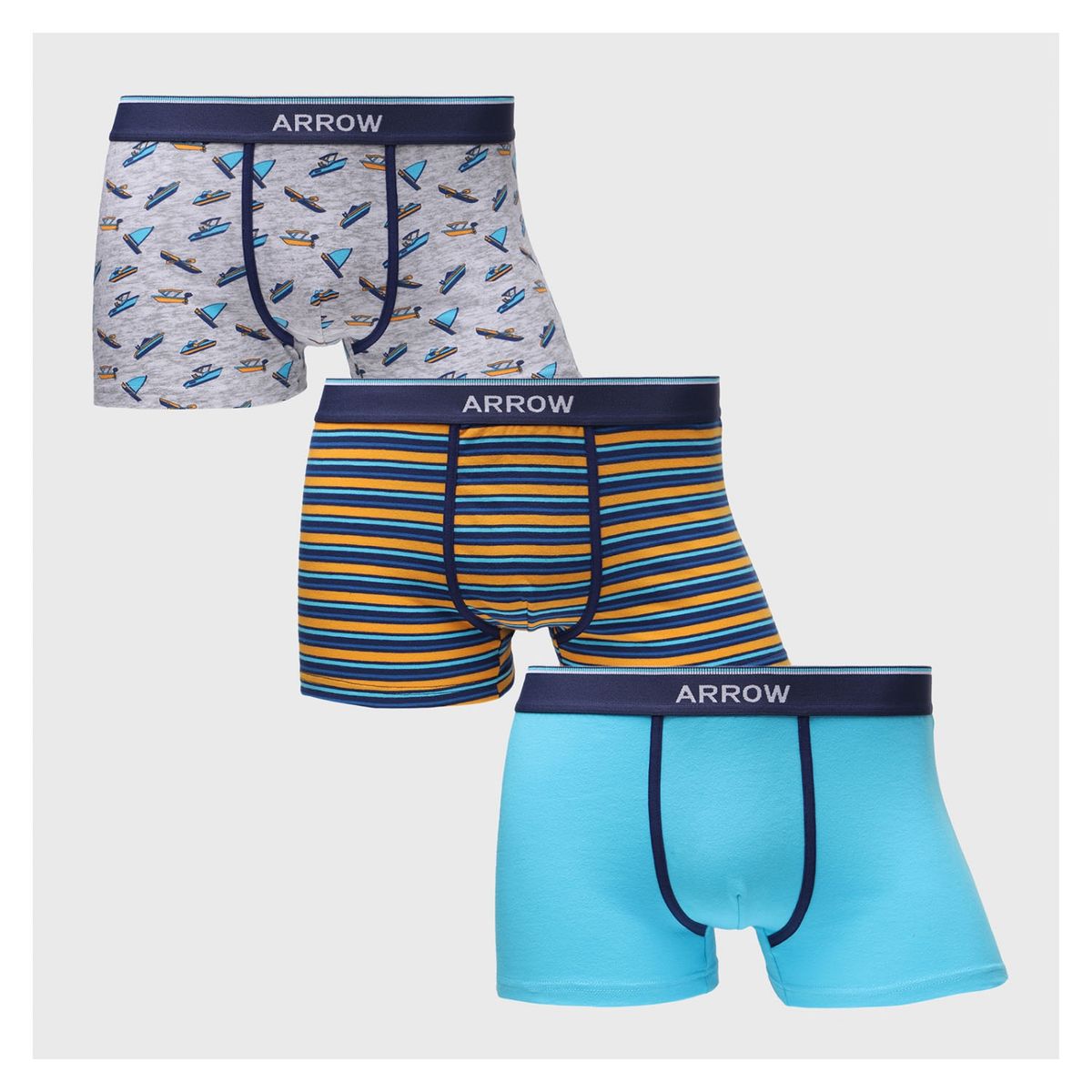 ARROW - Arrow Pack De 3 Boxer Algodón Hombre