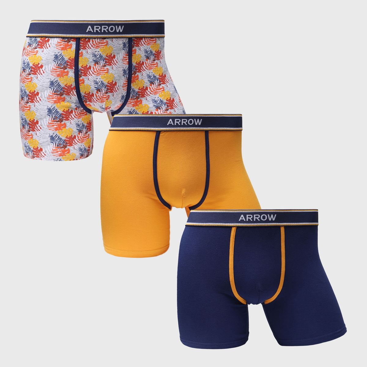 ARROW - Arrow Pack De 3 Boxer Algodón Hombre