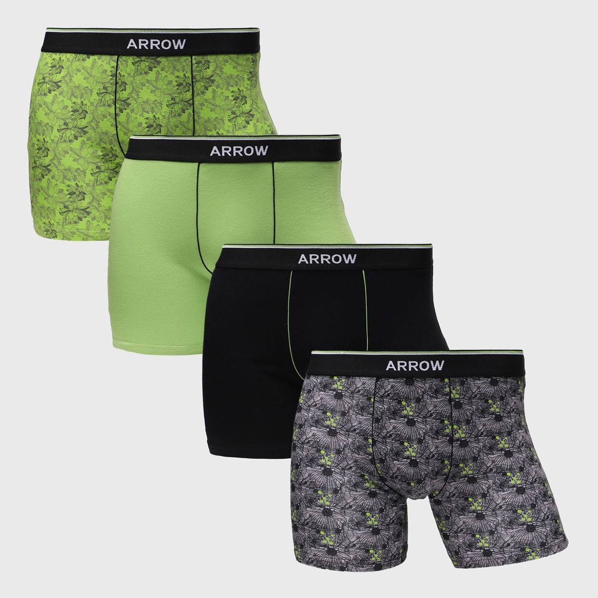 ARROW - Arrow Pack De 4 Boxer Algodón Hombre
