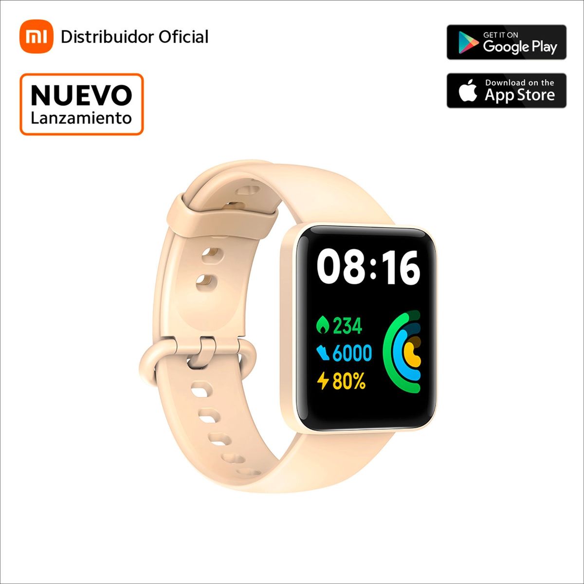 XIAOMI - Xiaomi Redmi Watch 2 Lite (Ivory)