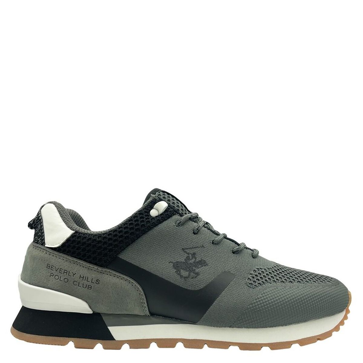 BEVERLY HILLS POLO CLUB - Zapatilla Urbana Hombre Bhpc Paseo Gris