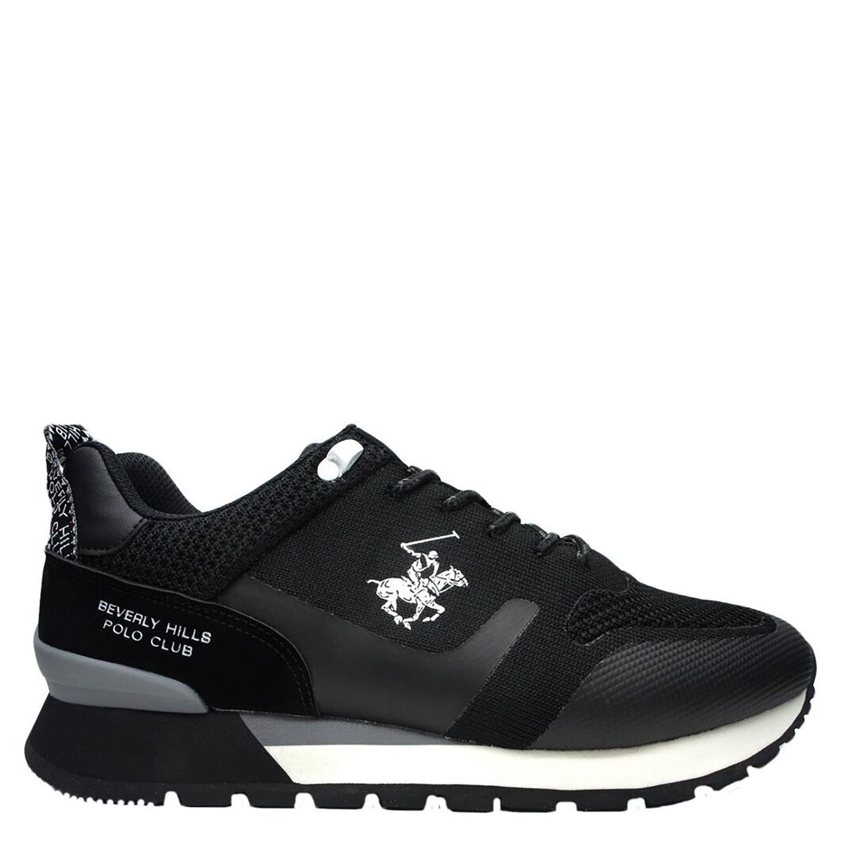 BEVERLY HILLS POLO CLUB - Zapatilla Urbana Hombre Bhpc Paseo Negro