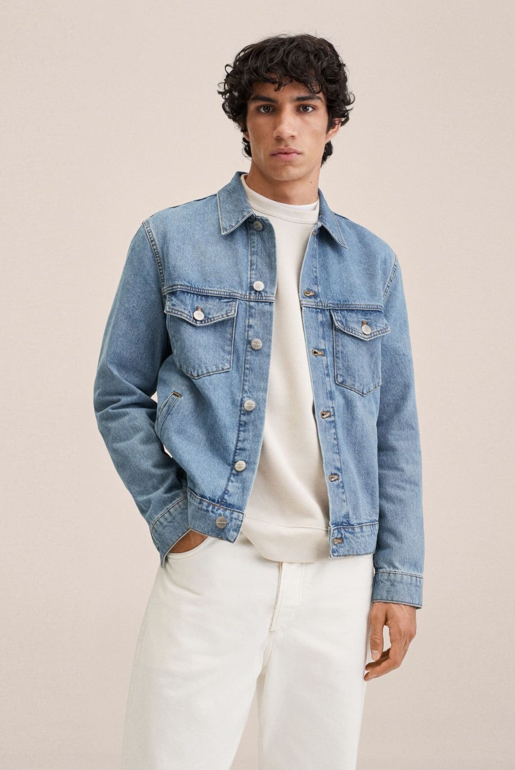 MANGO MAN - Mango Man Chaqueta Denim Hombre