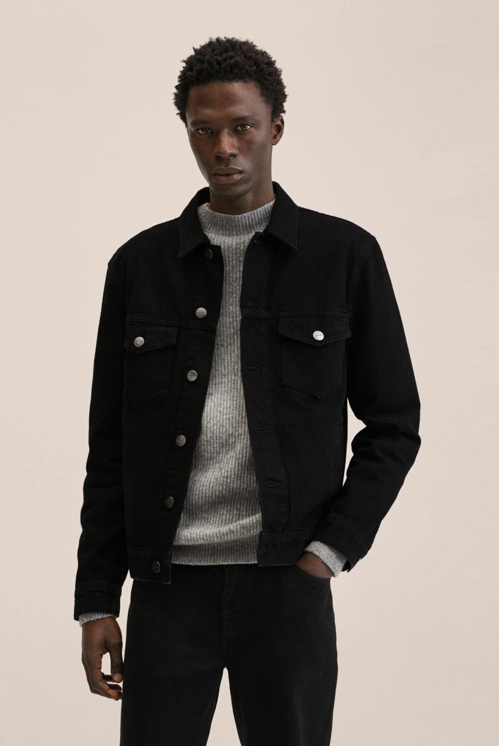 MANGO MAN - Mango Man Chaqueta Denim Hombre